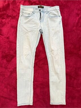 Ring of Fire Men's Slim Jeans in Light Blue